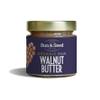 Raw Walnut Butter by Sun & Seed - 200g - Smooth Nut Butter - Plant Based - Rich in Alpha Linolenic Acid & Omega-3-100% Organic Walnuts - Palm Oil Free - Vegan Butter view 1