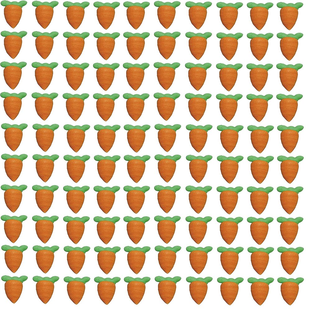Sugar Carrots Hand Piped x90