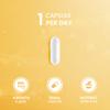 Oxford Origins Vitamin D3 K2 Capsules | Made in The UK | 4000 iu Vitamin D3 & 100mcg K2 MK7 | Boosted with Coconut MCTs for Absorption | 4 Month Supply - 120 Capsules view 3