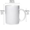 Vixar Hot Coffee Premium Roast Served Fresh Coloured Mug Cup Gift Birthday Work Office Christmas Tea Coffee (White) view 4