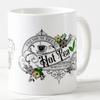 Vixar Hot Tea Premium Blend Served Fresh Coloured Mug Cup Gift Birthday Work Office Christmas Tea Coffee (White) view 4