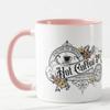 Vixar Hot Coffee Premium Roast Served Fresh Coloured Mug Cup Gift Birthday Work Office Christmas Tea Coffee (Pink) view 4