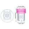 Medo 5 Pcs Contact Lens Cases - Portable Manual Rotary Contact Lens Cleaner & Care Box for Home, School, Travel view 2
