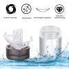 Medo 5 Pcs Contact Lens Cases - Portable Manual Rotary Contact Lens Cleaner & Care Box for Home, School, Travel view 3
