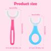 MIVAIUN 6Pcs Kids U-Shaped Toothbrush, Toothbrush Kid Toothbrush, Training Toothbrushes, Whole Mouth Teeth Brush, All-Round Oral Cleaning, Care Toothbrushes for Childrens Toddler, Manual (Aged 2~12) view 2