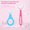 MIVAIUN 6Pcs Kids U-Shaped Toothbrush, Toothbrush Kid Toothbrush, Training Toothbrushes, Whole Mouth Teeth Brush, All-Round Oral Cleaning, Care Toothbrushes for Childrens Toddler, Manual (Aged 2~12) view 3