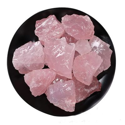 100g Pink Rose Quartz Natural Raw Rough Crystal Specimen Rock Stone