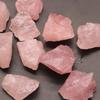 100g Natural Rose Quartz Crystal Rough Stone Irregular Pink Crystal No Fire Fragrance Diffuser Ore Garden Home Decor view 1