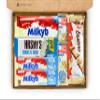 White Chocolate Gift Box | Milkybar Selection Box | Kinder Bueno | Chocolate Hamper | Perfect for a White Choc Lover view 1