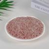 100g Natural Stones Clear Quartz Pink Crystal Amethyst Citrine Fluorite Aventurine Tiger Eye Obsidian Gravel for Decoration Home,Strawberry 3-5mm,100g