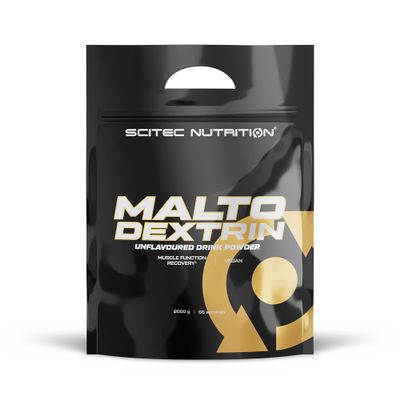 Scitec Nutrition Maltodextrin - Vegan Carbohydrate Powder for Post-Workout Recovery, 2 kg, Unflavored