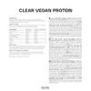 Bulk Clear Vegan Protein, Plant Based Protein Powder Shake, Peach & Orange, 300 g, Packaging May Vary view 3