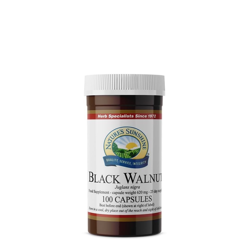 Black Walnut | 100 Capsules | 25 Day Supply | Support for Your Intestines