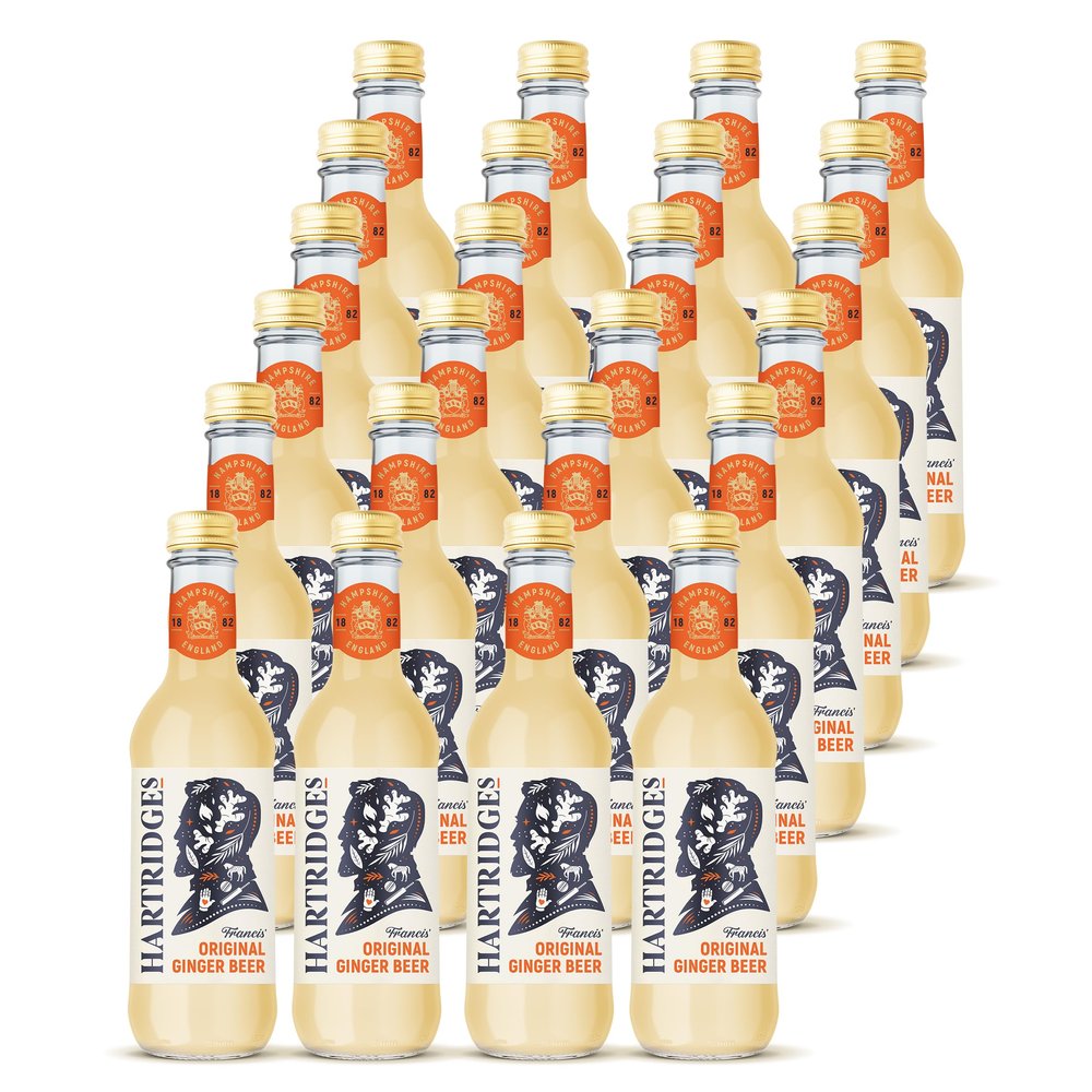Hartridges | Ginger Beer Natural Flavours Vegan | 24 x 330ml