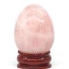 Natural Crystal Stone Egg Polished Agate Quartz Obsidian Mineral Jewelry Transfer Home Decoration Healing Craft DIY Gift Toys,Rose Quartz view 1