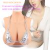 FSYH Silicone Breastplate B-H Cup Fake Boobs Realistic Breast Forms for Crossdressers Drag Queen Mastectomy Transgender,Vory White,B`CUP view 2