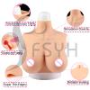 FSYH Silicone Breastplate B-H Cup Fake Boobs Realistic Breast Forms for Crossdressers Drag Queen Mastectomy Transgender,Vory White,B`CUP view 4