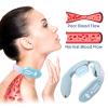 2022 Neck Acupuncture Lymphatic Massager Lymphatic Drainage Electric Pulse Neck Massager EMS Neck Acupoints Massager Deep Tissue Trigger Point Massager view 2