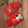 Cute Hot Water Bottles for Pain Relief with Knitted Cover Small Extra Large Rubber Hot Water Bottles for Cramps (Lucky Dog, 1000ml(34oz)) view 3