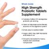 Lactobacillus Acidophilus Supplements 365 Tablets High Strength - Digestive & Gut Health Supplements Lactobacillus Live Cultures for Gut Health - Vegan, GMO-Free, Gluten-Free, GMP, UK Made view 2