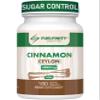 Ceylon Cinnamon Tablets 4000mg - 180 Tablets - Blood Sugar Control Supplement - Made at GMP Standards - High Strength Cinnamon Supplement - FuelFinity - Vegan (1 Pack) view 1