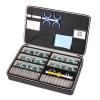 18Pcs Optical Trial Lens Set Optical Equipments Progressive Trial Lens Set Eye diopter measurement equipment with 5 optometric trial frames(Color:,Size:37 * 23 * 7cm) view 1