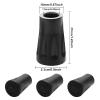 12 Pcs Walking Stick Rubber Tips, Trekking Pole Tips Replacement Protectors, 11mm Hole Diameter Rubber Tips for Walking Sticks Hiking Trekking Poles (Black) view 2