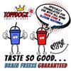 TOPPDOGZ Slush Snow Cone Syrup 1 Litre APPLE flavour slushie slushy snowcone view 3