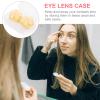 Baluue 3pcs Lens Case Crystal Design Small and Portable for Travel Includes Tools for Soaking and Storage for Daily Use and Go view 4