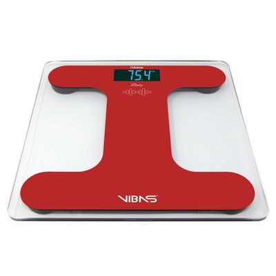 VIBAS iVoice Body Talking Bathroom Scale, for the Blind or the Elderly, Speaks 5 Languages, Clear Voice, with Sound Aids for Orientation, Weight Repetition, Adjustable Volume, Batteries Included