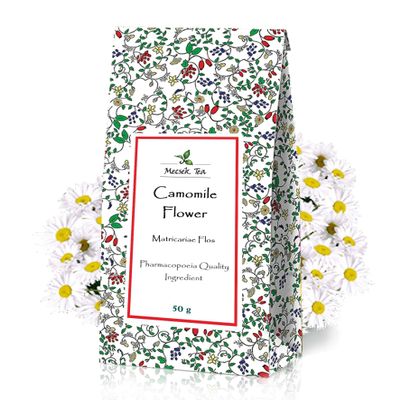 Camomile Chamomile Herbal Natural Premium Loose Leaf Tea 50g Matricariae Flos