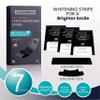 White Luxe Professional Teeth Whitening Strips with Activated Charcoal & Coconut Oil for Sensitive Teeth  Fast Results at Home  Peroxide Free Pap Teeth Whitener view 2