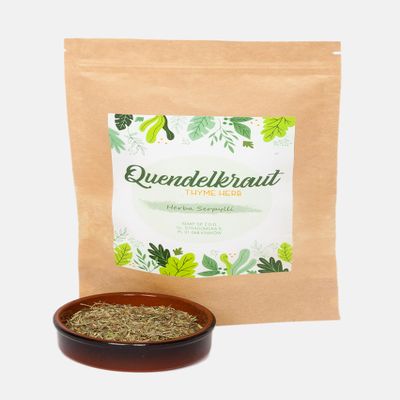 IGART Thyme Herb Cut 500g | Wild Thyme | Thymus Serpyllum | Wild Thyme | for Thyme Tea | Herbal Tea | tea