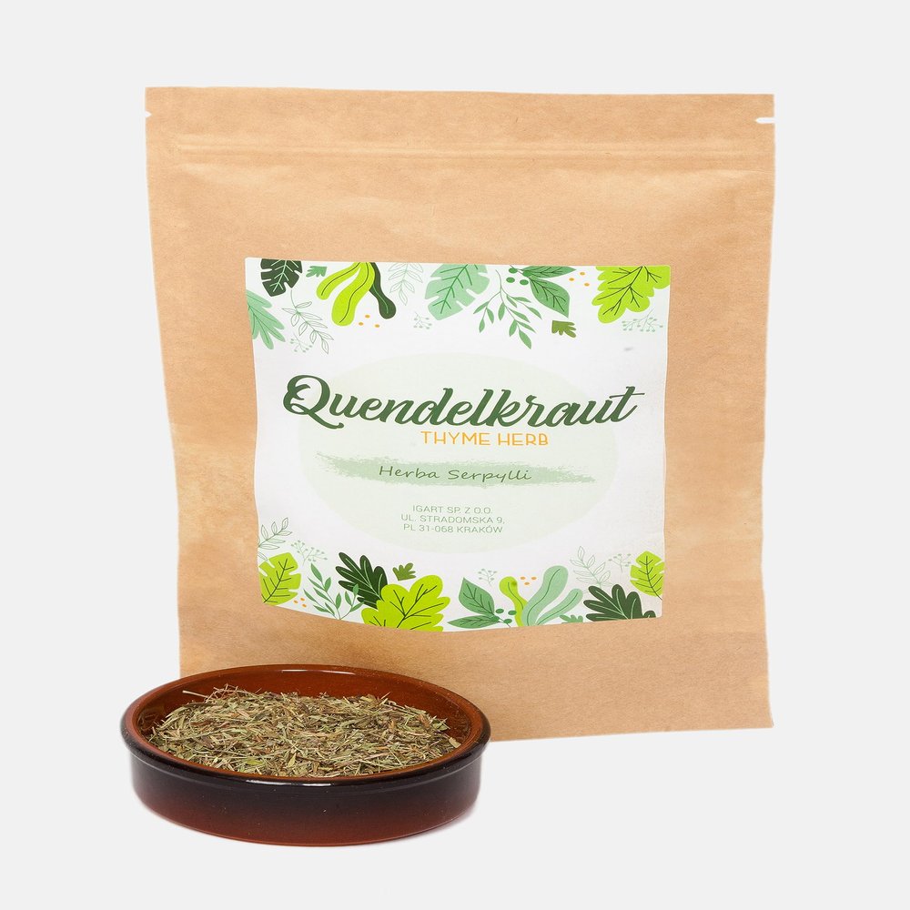 IGART Thyme Herb Cut 500g | Wild Thyme | Thymus Serpyllum | Wild Thyme | for Thyme Tea | Herbal Tea | tea