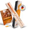 ALPENHAUCH Sauna Sand Timer 15 Minutes Made of 100% Natural Wood,Elegant Sauna Clock with Ultra Fine Sand,360 Rotatable Wooden Sauna Clock,Includes Sauna Book + Mounting Accessories