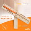 ALPENHAUCH Sauna Sand Timer 15 Minutes Made of 100% Natural Wood,Elegant Sauna Clock with Ultra Fine Sand,360 Rotatable Wooden Sauna Clock,Includes Sauna Book + Mounting Accessories view 4