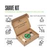 Men Rock Traditional Shaving Set  Sicilian Lime Shaving Cream with Shaving Brush & Stand  Premium Shaving Soap and Brush Set, Wet Shaving Kit for Men Gift Set & Shaving Gift Set for Him view 2