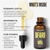 Men Rock Beard Oil for Men  Rosemary Beard Oil with Vitamin E, Grapeseed & Cedarwood  Beard Growth Oil, Beard Softener, Beard Thickener & Beard Moisturiser for Mens Beard Growth 30 ml view 4