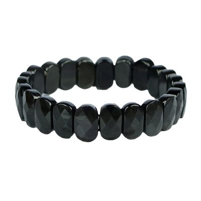 Frienemy Presents Black Obsidian Bracelet Reiki Crystal Stone Exotic Bracelet, Charged by Reiki Grandmaster & Vastu Expert #Frienemy-2341
