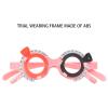 Color trial frame set glasses optometry insert trial frame fixed pupil distance ABS Optic Trial Eye Optometry frame(Color:A SET,Size:52-70MM) view 3