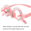 Color trial frame set glasses optometry insert trial frame fixed pupil distance ABS Optic Trial Eye Optometry frame(Color:A SET,Size:52-70MM) view 4