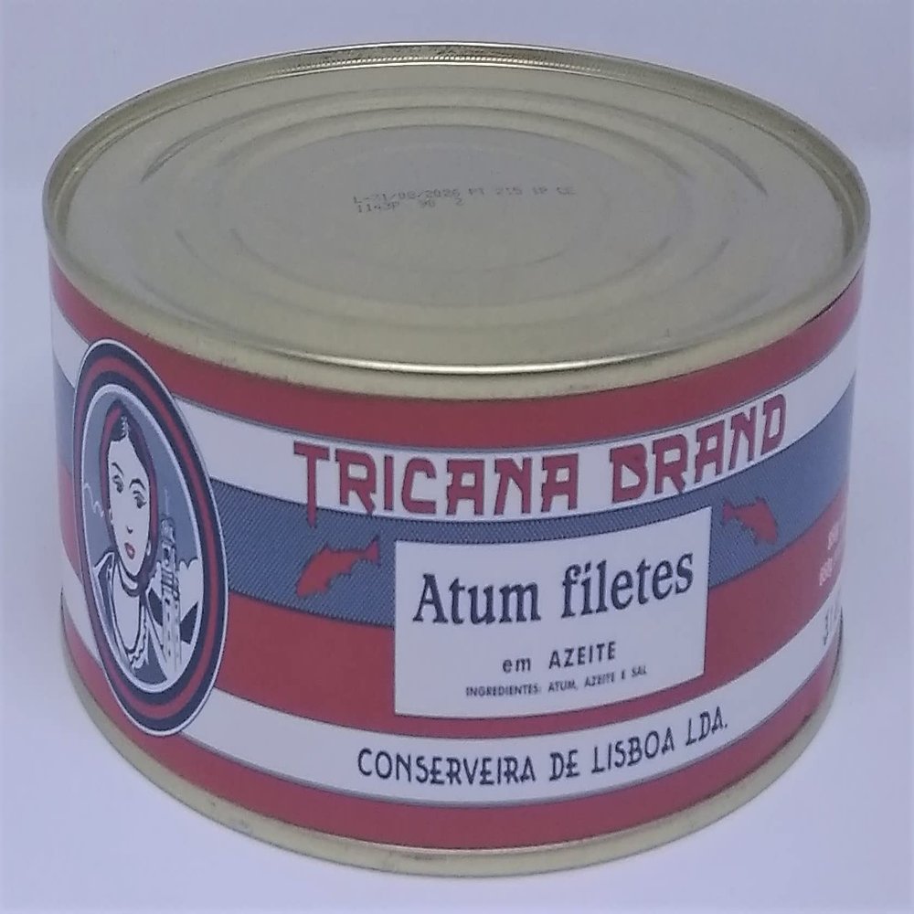 Ticana Portugal - Gourmet Canned Tuna Fillet in Pure Olive Oil - 800gr (ONE Can)