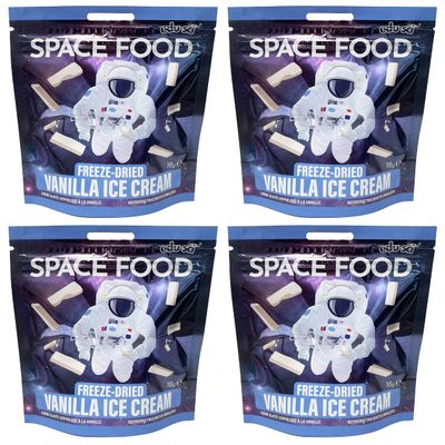 Space Food Freeze-Dried (Vanilla Ice Cream 4 Pack)