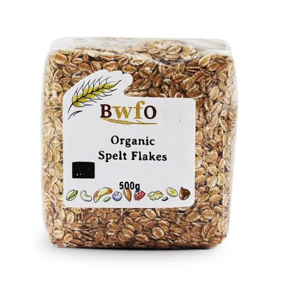 Organic Spelt Flakes 500g (BWFO)