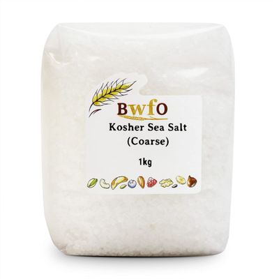 Kosher Sea Salt (Coarse) 1kg (BWFO)