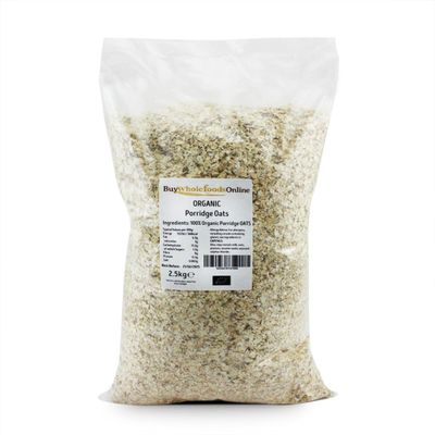 Organic Porridge Oats 2.5kg (BWFO)