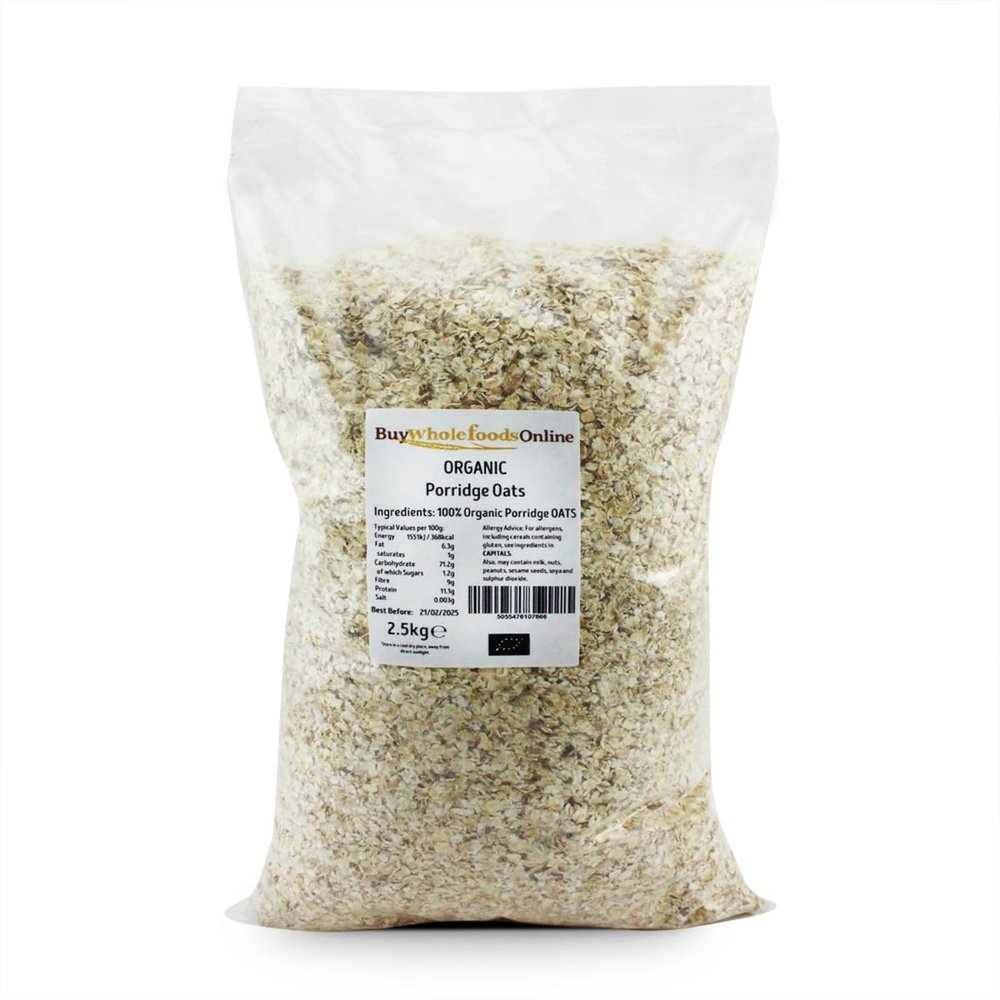 Organic Porridge Oats 2.5kg (BWFO)