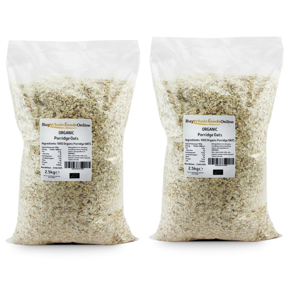 Organic Porridge Oats 5kg (BWFO)