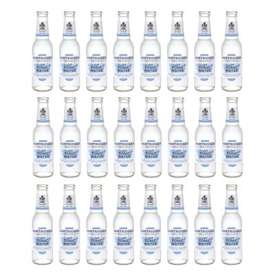 Hartridges Light Indian Tonic Water 200ml Glass Bottle - Pack of 24