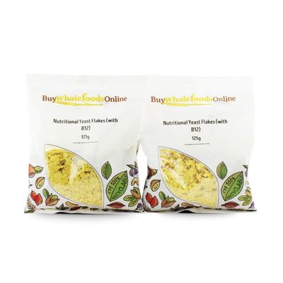 Nutritional Yeast Flakes (with B12) 250g (BWFO)